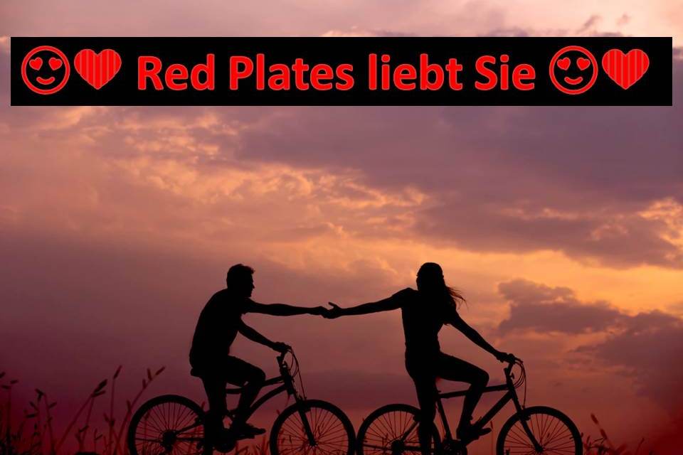 Red Plates liebt Sie